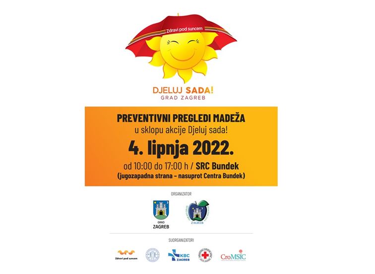 Javnozdravstvena akcija besplatnih preventivnih pregleda madeža "Djeluj sada!"